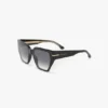 Acetate sunglasses in black