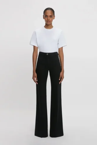 Alina stretch jean in washed black