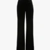 Alina trouser in midnight velvet