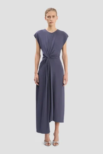Aria midi dress in eclipse