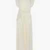 Aria midi dress in ivory