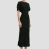 Bela midi dress in black