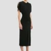 Bela midi dress in black