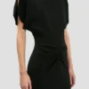 Bela midi dress in black