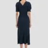 Bela midi dress in navy