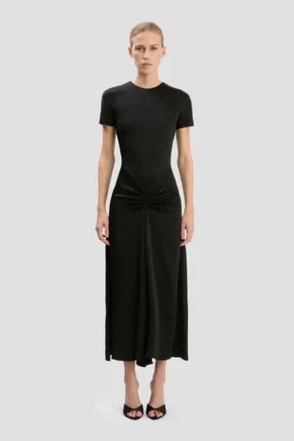Blaire midi dress in black