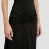 Blaire midi dress in black