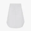 Cargo skirt in optic white