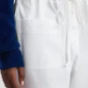 Cargo trouser in white