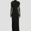 Carla gown in black