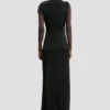 Carla gown in black