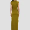 Carla gown in moss