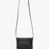 Chain pouch bag mini in black leather