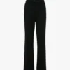 Classic tailored trouser in black