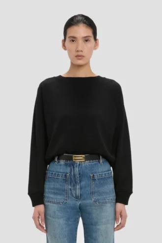 Constance sweatshirt in black