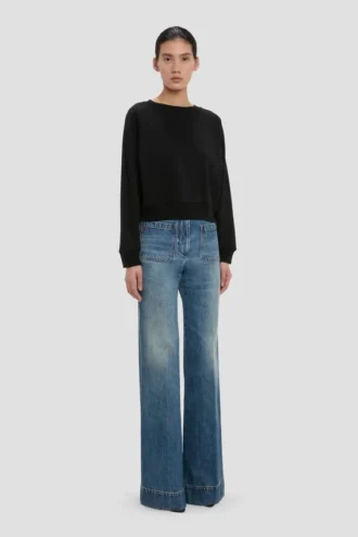 Constance sweatshirt in black