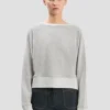Constance sweatshirt in grey marl
