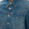 Denim jacket in mid blue wash