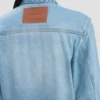 Denim trucker jacket in heritage blue