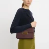Dorian bag in burgundy leather