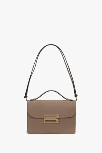 Dorian bag in dove grey leather