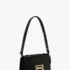 Dorian bag in embossed black leather