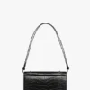 Dorian bag in embossed black leather