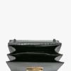 Dorian bag in embossed black leather