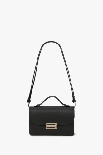 Dorian bag small in black leather
