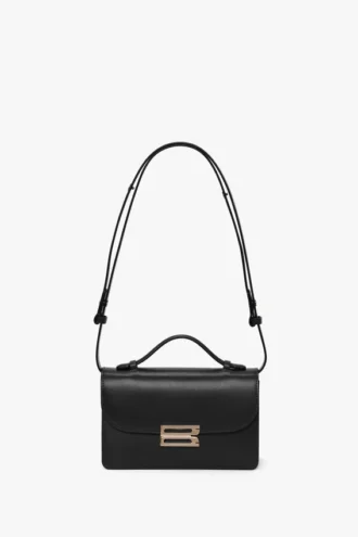 Dorian bag small in black leather