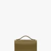 Dorian bag small in cactus green leather