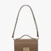 Dorian bag small in dove grey leather
