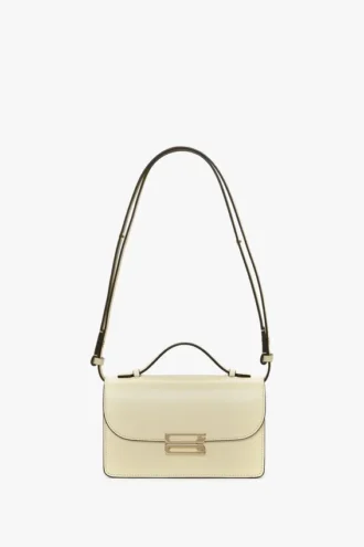Dorian bag small in ivory leather