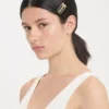 Dorian hair clip in light gold