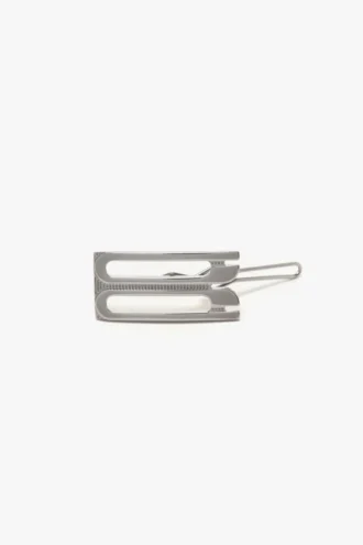 Dorian hair clip in silver