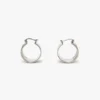 Dorian hoop earrings in silver
