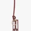 Dorian keyring in brick red