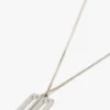 Dorian necklace in silver