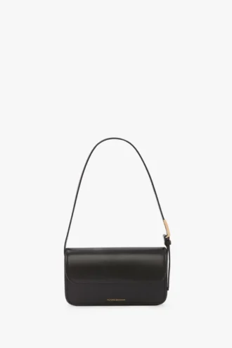 Dorian pocket bag in black leather
