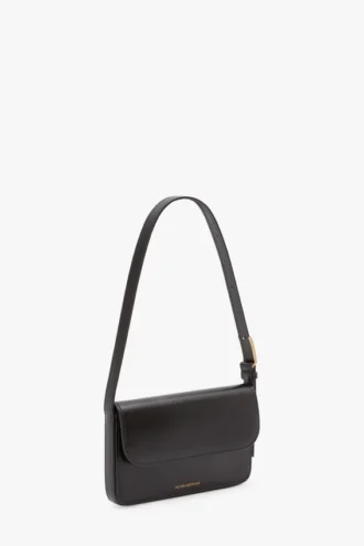 Dorian pocket bag in black leather