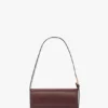 Dorian pocket bag in burgundy leather