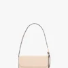 Dorian pocket bag in pale rose leather
