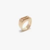 Dorian signet ring in gold