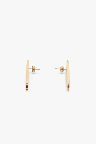Dorian stud earrings in gold