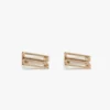 Dorian stud earrings in gold