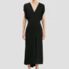 Edith midi dress in black