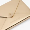 Envelope card holder in gold