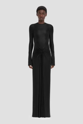 Frances gown in black