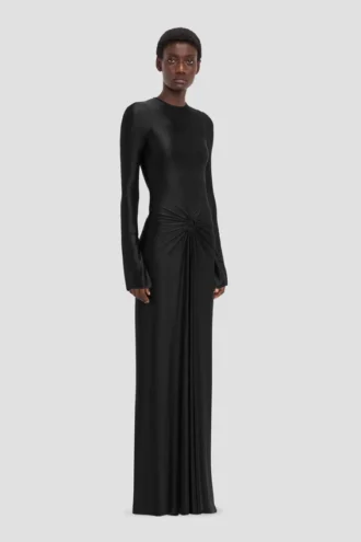 Frances gown in black