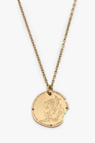 Gemini zodiac necklace